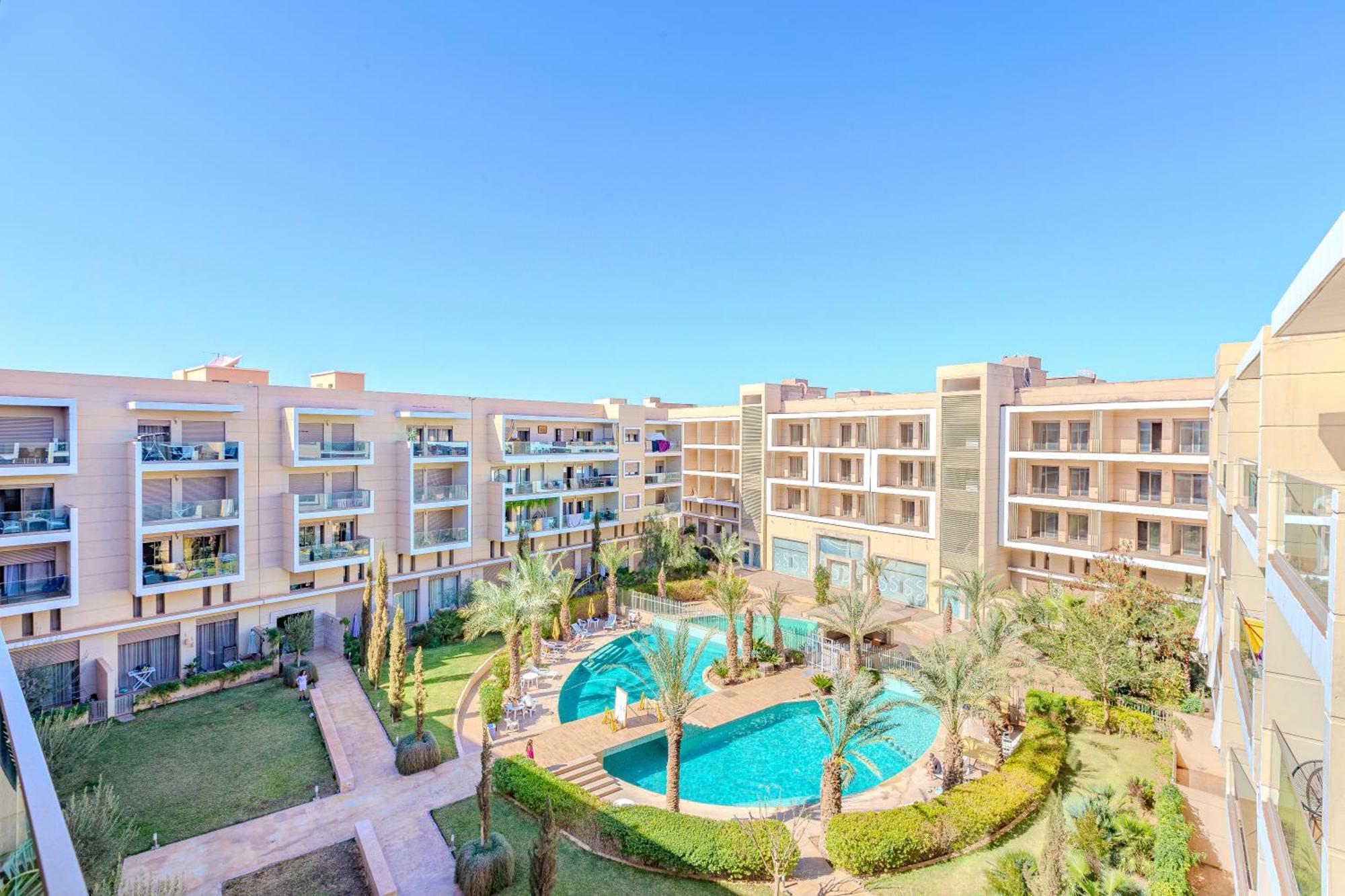Appartamento Royal Deluxe Diamond - Marrakech, Luxe Pool View Marrakesh Esterno foto